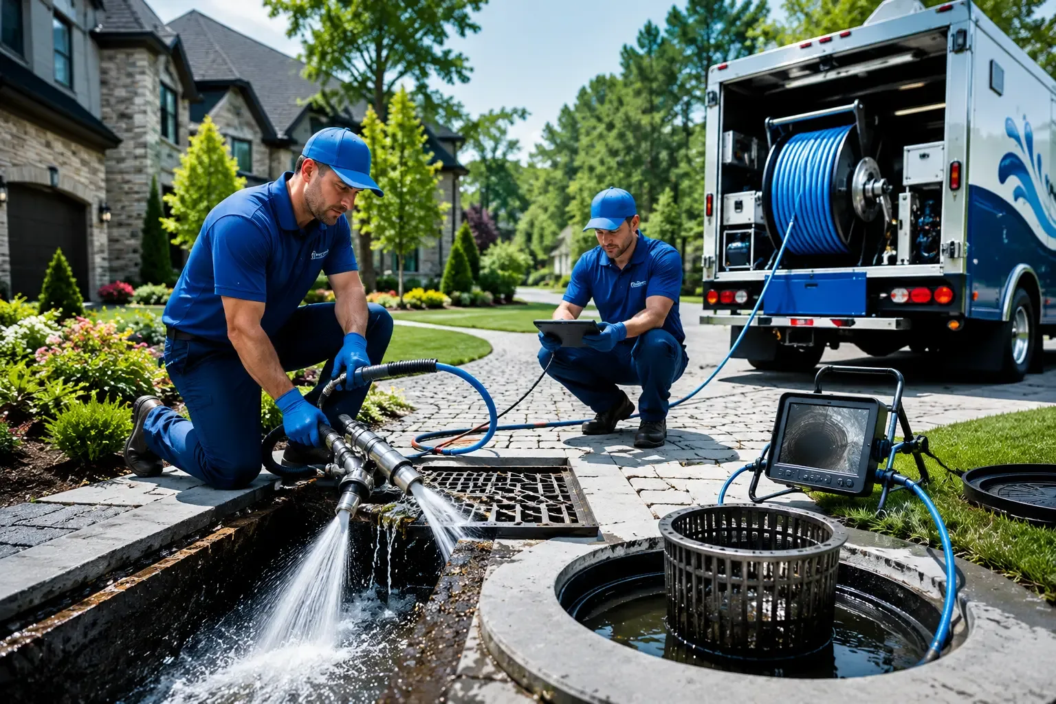 Local outdoor drain cleaning professionals in Evanston, IL